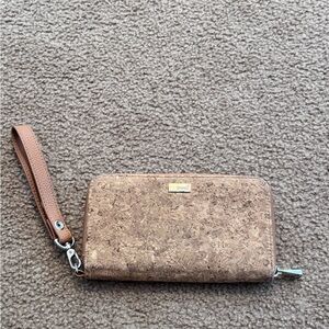 Thirty-One Cork Wristlet Clutch